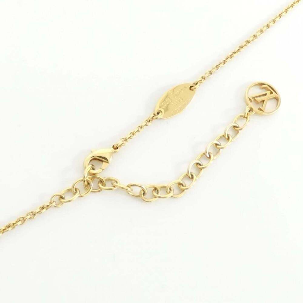 LOUIS VUITTON Gold Necklace - Picture 5 of 6